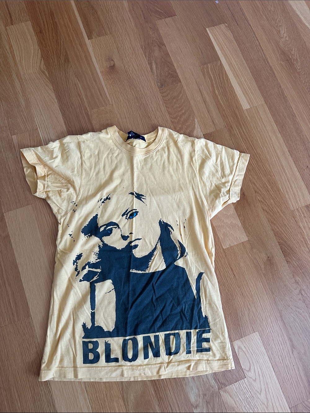 Marc Jacobs Yellow Blondie Graphic Short Sleeve Tee